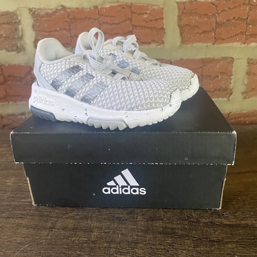 Adidas Baby Racer TR 2.0 H04462 Running Shoes for Boys & Girls, Grey
